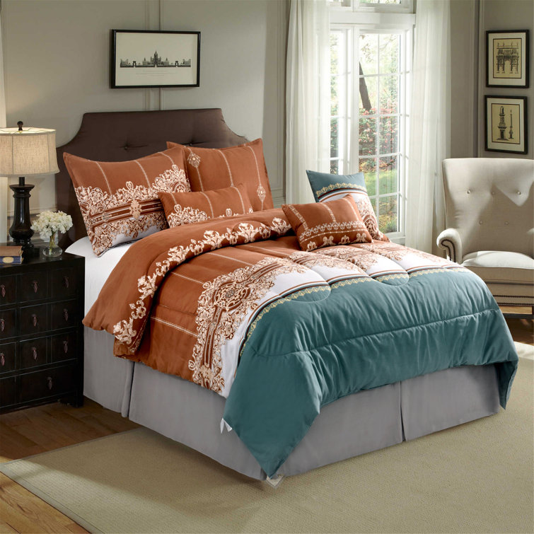 Astoria Grand Bedding Comforter Set 7 Piece Bedding Sets King Size